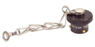AMPHENOL INTERCONNECT INDIA MS3180-12CW 防尘盖/罩, 外壳尺码12, 防尘盖, 带链, Amphenol MIL-DTL-26482 系列 II 圆形连接器插头, 铝合金主体