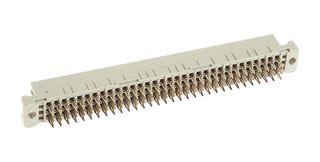 HARTING 09032646850 连接器, DIN 41612, 64 触点, 插座, 2.54 mm, 2排, a + c