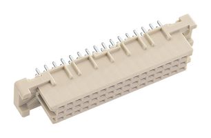 HARTING 09232486824 连接器, DIN 41612, 48 触点, 插座, 2.54 mm, 3排, a + b + c