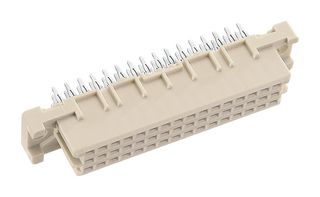 HARTING 09232486850 连接器, DIN 41612, Type 2C Series, 48 触点, 插座, 2.54 mm, 3排, a + b + c