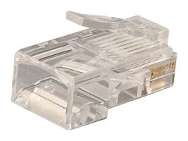 TUK P88RX15 模块连接器, RJ45 插头, 1 x 1 (端口), 8P8C, Cat3, Cat4, Cat5e, 电缆安装