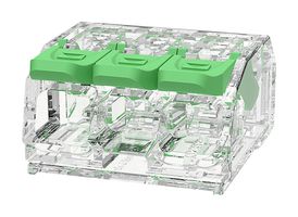 MULTICOMP PRO MP015245 Pluggable Terminal Block, 5.6 mm, 3 Ways, 24 AWG, 12 AWG, 4 mm², Push In Lock