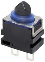 OMRON ELECTRONIC COMPONENTS D2EW-A03H 微动开关, 超微型, 针式柱塞, SPST-常开, 焊片, 100 mA, 12 V