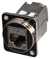 TUK SGKSBTDSPM Modular Connector, RJ45 Jack, 1 x 1 (Port), 8P8C, Cat6a, Panel Mount