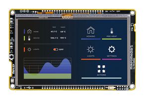 MIKROELEKTRONIKA MIKROE-6162 Development Kit, PIC32MZ2048EFH144, 32Bit, 5" TFT Display, Multimedia and GUI-Centric