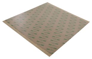 3M 12X12-6-468MP Tape, Acrylic Adhesive, Conductive, Adhesive Transfer, Square Form Factor, 304.8mm x 304.8mm