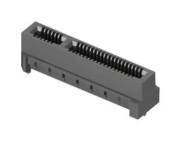 SAMTEC HSEC8-110-01-L-DV-A-K-TR 卡边连接器, 双侧, PCI Express 3.0, 4.0, 5.0 & 6.0, 1.57 mm, 20 触芯, 表面安装, 直行