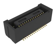 AMPHENOL COMMUNICATIONS SOLUTIONS 10164227-0303A1RLF Mezzanine连接器, 3mm 堆叠高度, 插座, 0.4 mm, 2 排, 30 触点, 表面安装直型, 铜合金