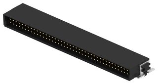 ERNI - TE CONNECTIVITY 154767-E Pin Header, Board-to-Board, 1.27 mm, 2 Rows, 80 Contacts, Surface Mount Right Angle, SMC Series