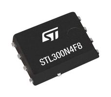 STMICROELECTRONICS STL300N4F8 Power MOSFET, N Channel, 40 V, 290 A, 1100 µohm, PowerFLAT 5x6, Surface Mount