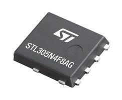 STMICROELECTRONICS STL305N4F8AG Power MOSFET, N Channel, 40 V, 290 A, 1100 µohm, PowerFLAT 5x6, Surface Mount