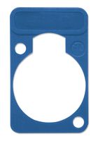 NEUTRIK DSS-BLUE Connector Accessory, Blue, Lettering Plate, D Shape Connectors, etherCON