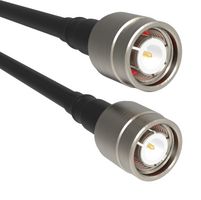 AMPHENOL RF 095-850-274M100 RF / Coaxial Cable Assembly, 3.3 ft, 1 m, RG58, TNC Plug, TNC Plug, 50 ohm