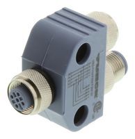 TURCK VB2-FKM/FKM/FSM 57 传感器分配器, Y-样式, 面板安装, 5路M12插座, 5路M12插头, 插座, Blue, Grey, TPU(热塑性聚氨酯)主体