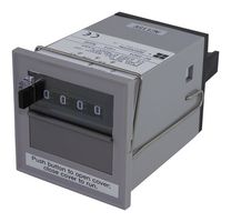 TRUMETER B2-5804 Counter, Manual Reset, SPDT, 4 Digit, 4 mm H, 115 VAC, -26 to 60 °C