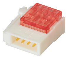 3M 37A04-E121-W00 FL 500 IDC连接器, 30-24 AWG, IDC插头, 公, 2 mm, 1排, 4 触点, 电缆安装
