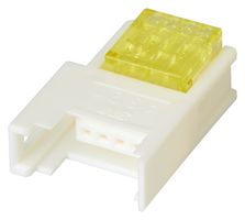 3M 37B04-D162-W00 MB 500 IDC连接器, 26-20 AWG, IDC插座, 母, 2 mm, 1排, 4 触点, 电缆安装