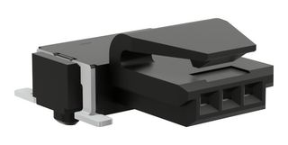 HARWIN M55-2100342R PCB插座, 板至板, 1.27 mm, 1 排, 3 触点, 表面安装直角, M55 Series