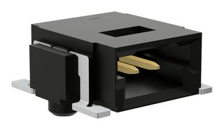 HARWIN M55-3100242R Pin Header, Board-to-Board, 1.27 mm, 1 Rows, 2 Contacts, Surface Mount Right Angle, M55 Series