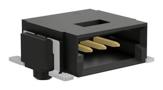 HARWIN M55-3100342R 引脚针座, 板至板, 1.27 mm, 1 排, 3 触点, 表面安装直角, M55 Series