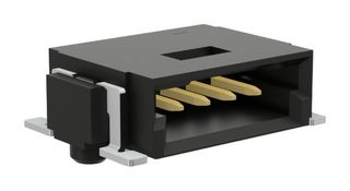 HARWIN M55-3100442R 引脚针座, 板至板, 1.27 mm, 1 排, 4 触点, 表面安装直角, M55 Series