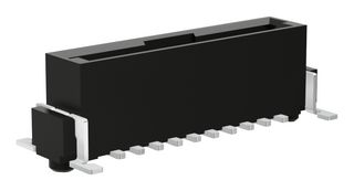 HARWIN M55-3001042R 引脚针座, 板至板, 1.27 mm, 1 排, 10 触点, 表面安装直型, M55 Series