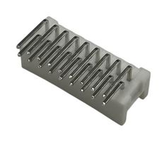 MULTICOMP PRO MP015421 引脚针座, 线至板, 2.5 mm, 2 排, 18 触点, 通孔直角, MP 2.5MM Blindmate Series