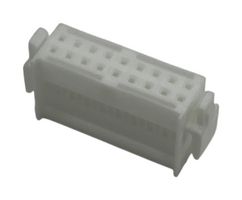 MULTICOMP PRO MP015435 连接器外壳, MP 2.5MM Blindmate Series, 插座, 18 路, 2.5 mm, 2.5 mm线对板连接器插座触点
