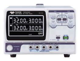 TELEDYNE LECROY T3PS23203 台式电源, 可调输出, 2输出, 0 V, 32 V, 0 A, 3 A