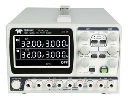 TELEDYNE LECROY T3PS43203 Bench Power Supply, Adjustable, 4 Output, 0 V, 32 V, 0 A, 3 A