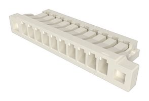 AMPHENOL COMMUNICATIONS SOLUTIONS 10159026-1010LF Connector Housing, Natural, FitMate Series, Receptacle, 10 Ways, 0.8 mm