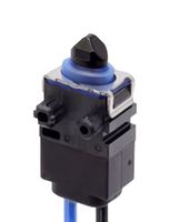 OMRON ELECTRONIC COMPONENTS D2EW-B03MS 微动开关, 柱安装结构, 超微型, 针式柱塞, SPST-常开, 带引线, 100 mA, 12 V