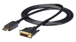 STARTECH DP2DVI2MM6 LEAD,DISPLAYPORT-DVI,MALE-MALE 1.8M