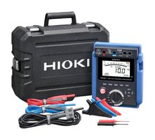 HIOKI IR5051-90 绝缘测试仪, PV,带Z3210适配器, 数字兆欧表, 250V, 500V, 1kV, 2.5kV, 5kV, 500Gohm 至 10Tohm, -20 °C, 50 °C, 254 mm
