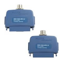 FLUKE NETWORKS DSX-CHA-M12-X-S 测试配件, 8Position, 通道适配器套件, Fluke DSX 电缆分析仪系列, DSX Series