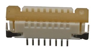 MOLEX 52207-0885 连接器, FFC/ FPC板, 1 mm, 8 触点, Easy-On 52207 Series, 焊接, 顶部, 1排