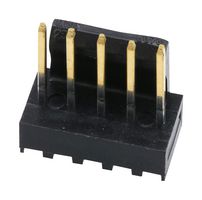 MOLEX 171856-1005 Pin Header, Board-to-Board, Wire-to-Board, 2.54 mm, 1 Rows, 5 Contacts, Through Hole Straight