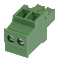 MOLEX 39503-7002 Pluggable Terminal Block, 3.5 mm, 2 Ways, 30 AWG, 16 AWG, 1.31 mm², Screw