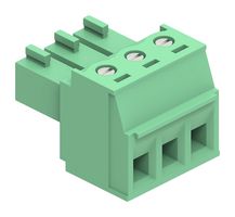 MOLEX 39510-5003 Pluggable Terminal Block, 3.81 mm, 3 Ways, 30 AWG, 16 AWG, 1.31 mm², Screw