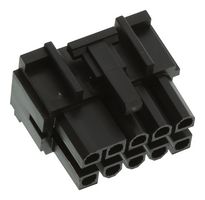 MOLEX 15-97-5101 连接器外壳, 黑色, Mini-Fit TPA 30067 Series, 插座, 10 路, 4.2 mm