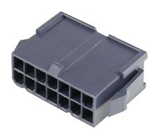 MOLEX 46993-1410 连接器外壳, 黑色, Mini-Fit Jr. 46993 Series, 插头, 14 路, 4.2 mm