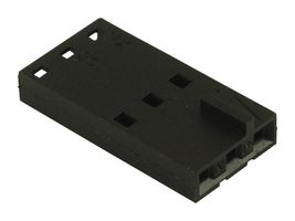 MOLEX 50-57-9203 连接器外壳, 黑色, SL 70066 Series, 插座, 3 路, 2.54 mm, Molex SL 70058 & 71851 系列母压接端子