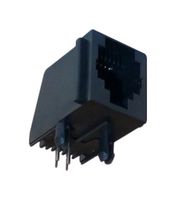 AMPHENOL COMMUNICATIONS SOLUTIONS RJE021880410 模块连接器, RJ45 插座, 1 x 1 (端口), 8P8C, 通孔安装