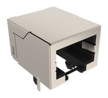 AMPHENOL COMMUNICATIONS SOLUTIONS RJE05188141C 模块连接器, RJ45 插座, 1 x 1 (端口), 8P8C, Cat5, 通孔安装