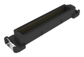 AMPHENOL COMMUNICATIONS SOLUTIONS 10163418-0811002LF Mezzanine连接器, 针座, 0.5 mm, 2 排, 80 触点, 表面安装直型, 铜合金