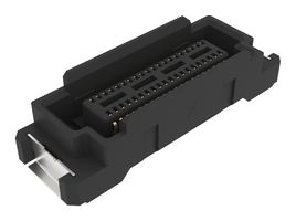 AMPHENOL COMMUNICATIONS SOLUTIONS 10163419-0241002LF Mezzanine连接器, 插座, 0.5 mm, 2 排, 20 触点, 表面安装直型, 铜合金