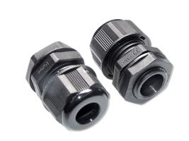 MULTICOMP PRO MP015665 电缆压盖, M20 x 1.5, 10 mm, 14 mm, 尼龙 (聚酰胺), 黑色, IP68, IP69K