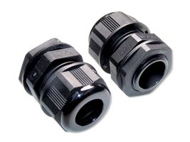 MULTICOMP PRO MP015665 Cable Gland, M20 x 1.5, 10 mm, 14 mm, Nylon (Polyamide), Black, IP68, IP69K