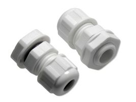 MULTICOMP PRO MP015672 电缆压盖, M16 x 1.5, 5 mm, 10 mm, 尼龙 (聚酰胺), 白色, IP68, IP69K