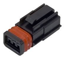 JST / JAPAN SOLDERLESS TERMINALS 03R-ZWPV-KNN 连接器外壳, PBT,黑色, ZWP Series, 插座, 3 路, 1.5 mm, JST ZWP系列线至线插座压接触点